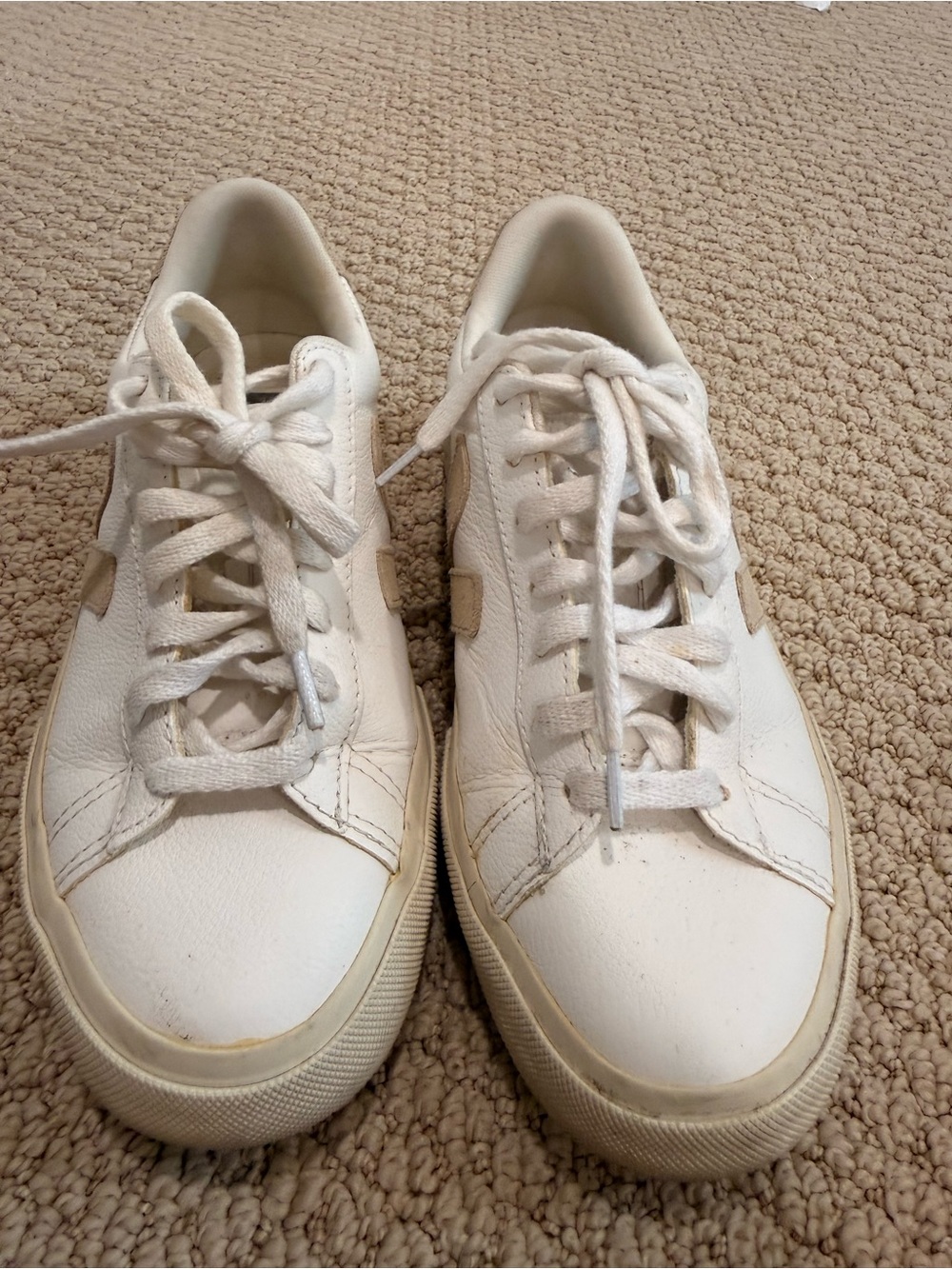 Veja Classic White Leather Women’s Sneakers